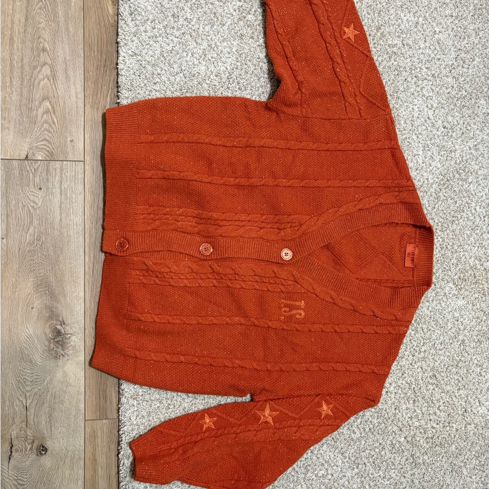 2 Taylor Swift Cardigans matching sets. Size L and youth small.
